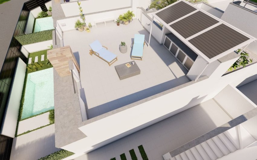 Obra nueva - Villa -
Torre Pacheco - Roldán