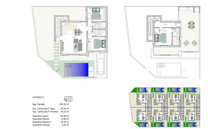 Obra nueva - Villa -
Torre Pacheco - Roldán