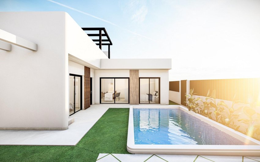 Obra nueva - Villa -
Torre Pacheco - Roldán