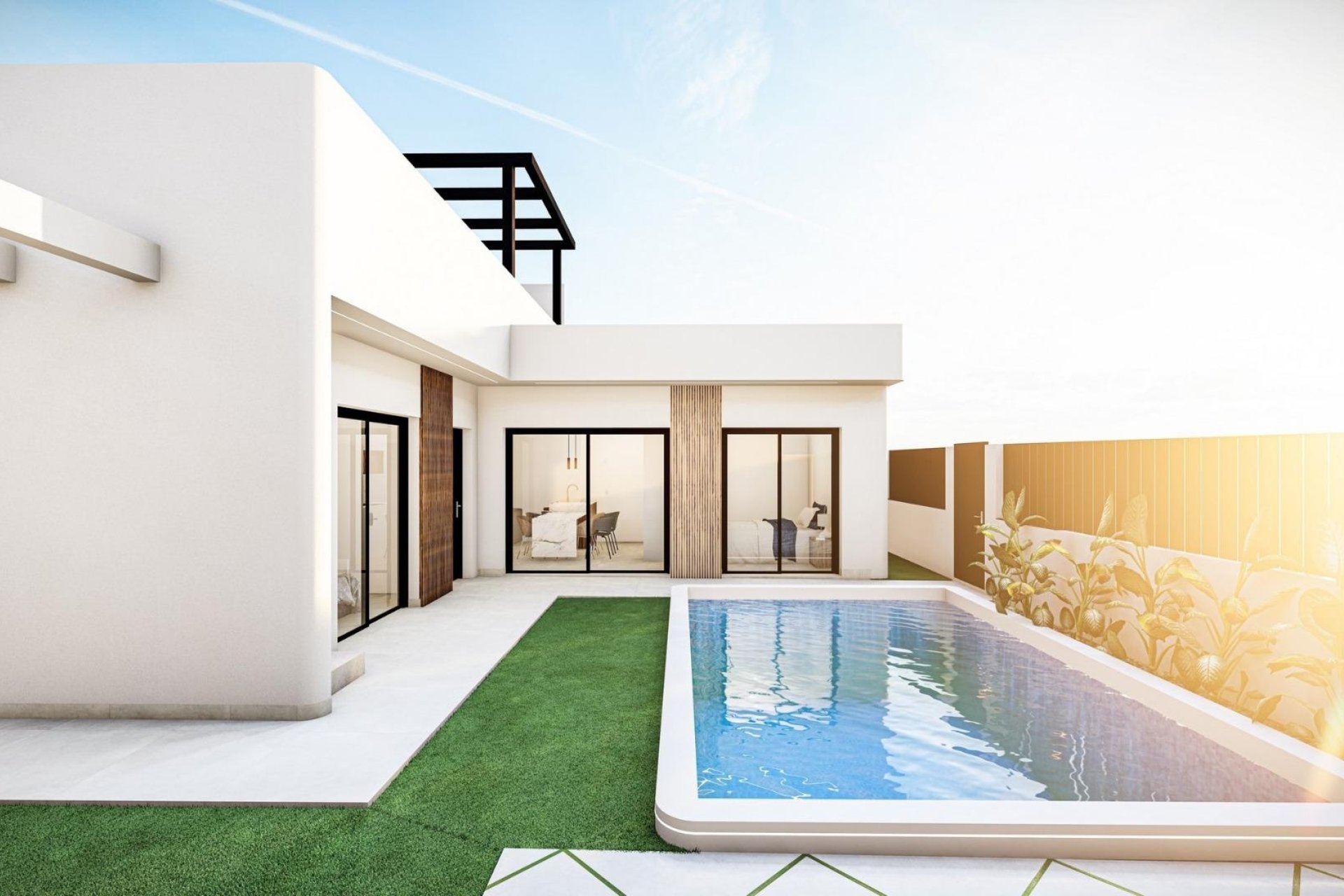 Obra nueva - Villa -
Torre Pacheco - Roldán