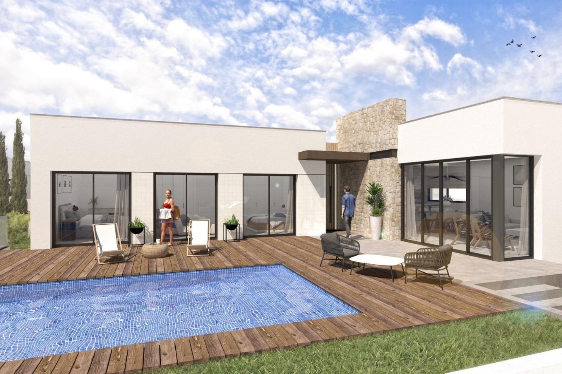 Obra nueva - Villa -
Torre Pacheco - Santa Rosalia Lake And Life Resort