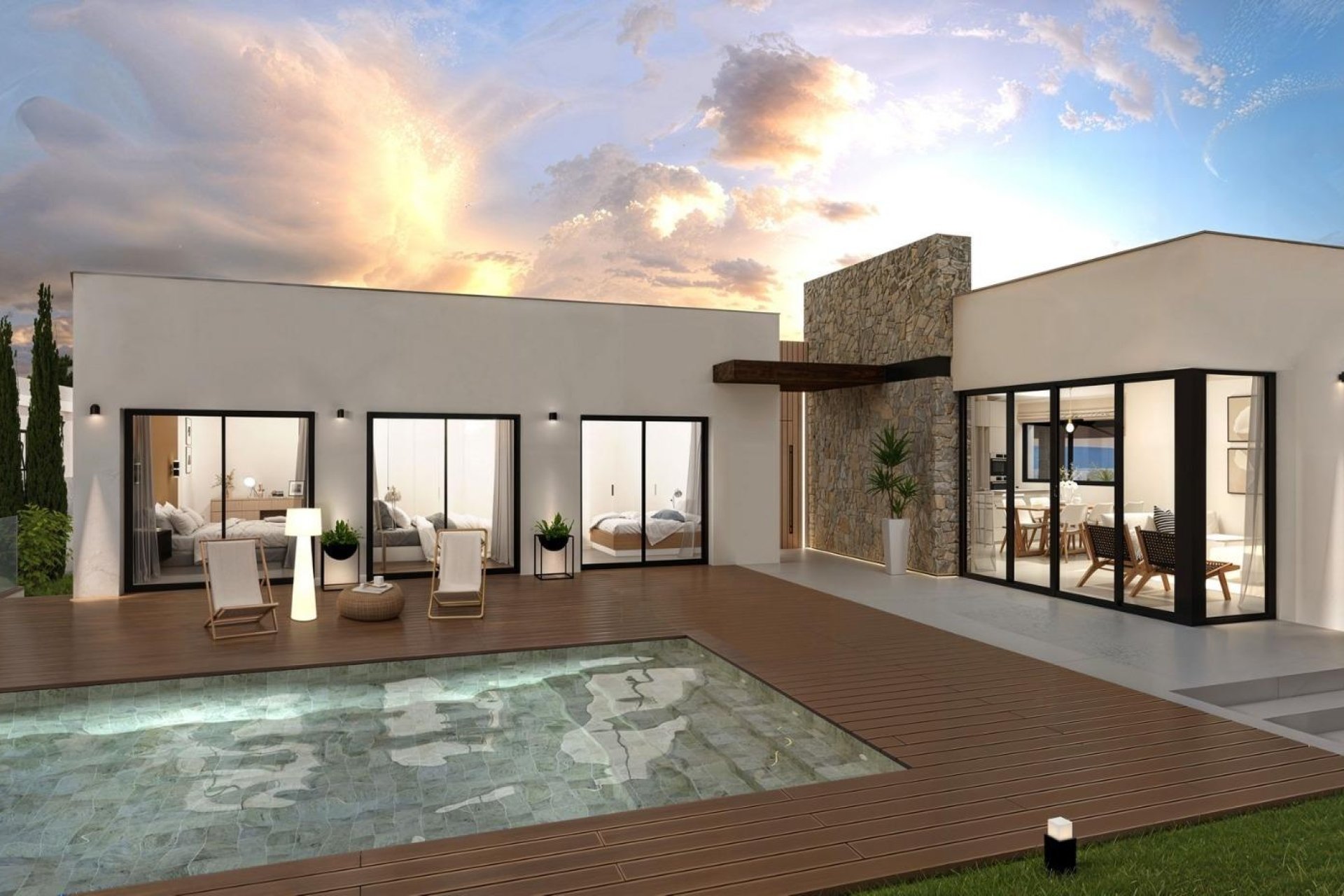 Obra nueva - Villa -
Torre Pacheco - Santa Rosalia Lake And Life Resort