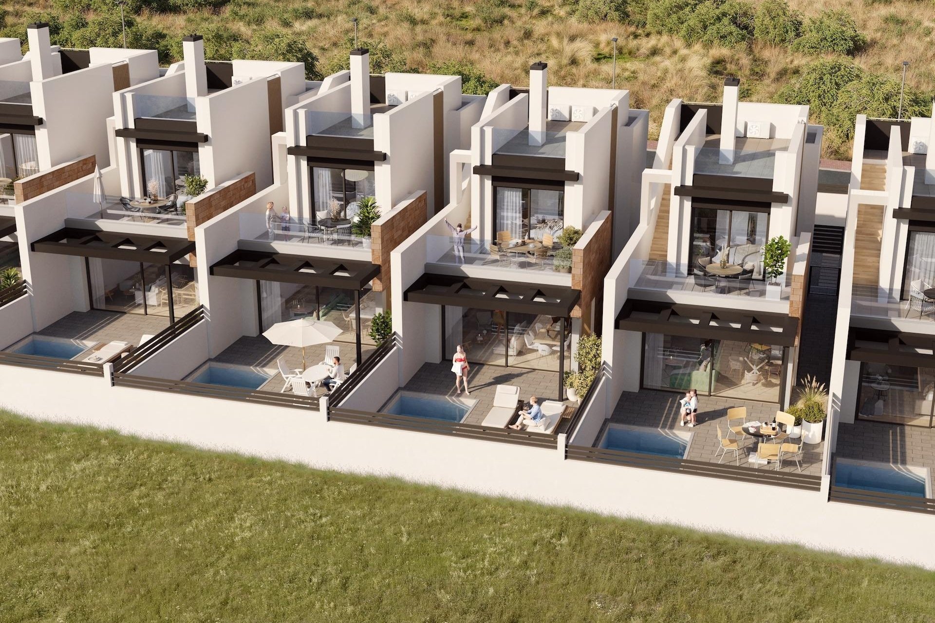 Obra nueva - Villa -
Torrevieja - Aguas Nuevas