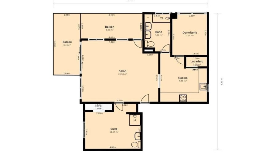 Resale - Apartment -
Finestrat - Cala de Finestrat