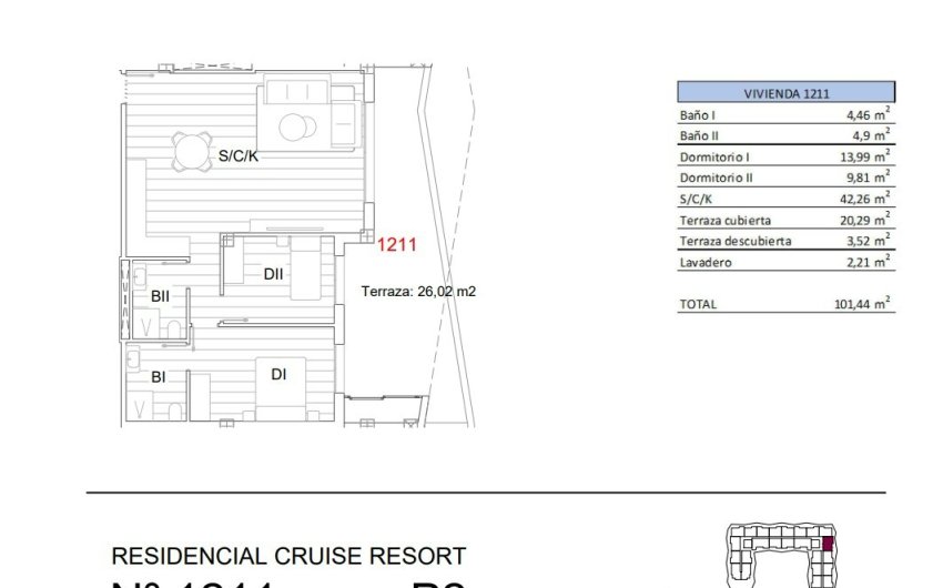 Resale - Apartment -
San Miguel de Salinas