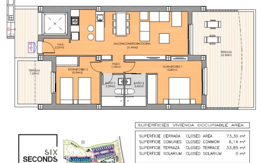 Reventa - Apartment -
Orihuela Costa - Playa Flamenca