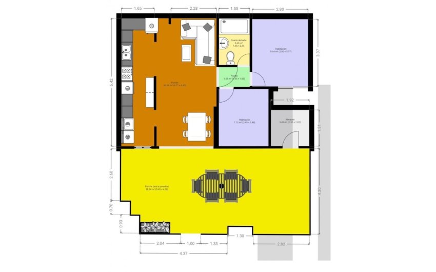 Reventa - Bungalow -
Orihuela Costa - Cabo Roig