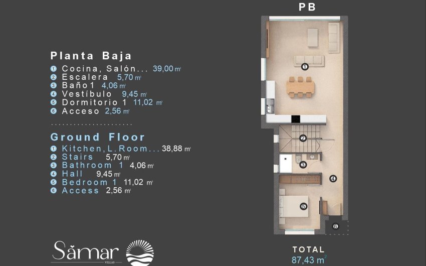 Reventa - Villa -
Orihuela Costa - Villamartín-las Filipinas