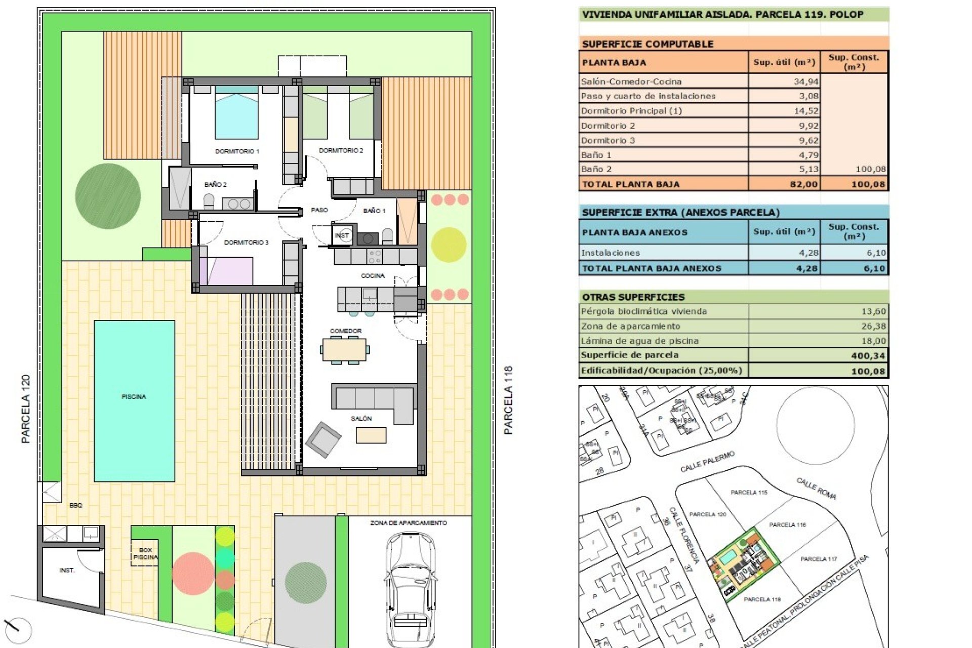 Revente - Villa -
Polop - Urbanizaciones