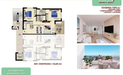 Nieuwbouw Woningen - Apartamento -
Torrevieja - Playa del Cura