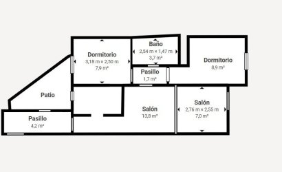 Herverkoop - Apartamento -
Torrevieja - Playa del Cura
