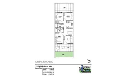 Nieuwbouw Woningen - Bungalow -
Pilar de la Horadada - Parque Ramon eugenio Escudero