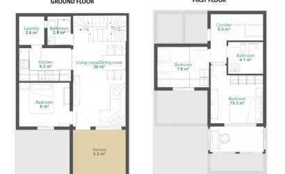 Revente - Duplex -
Orihuela - Urbanización Perla Del Mar