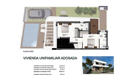 Nieuwbouw Woningen - Villa -
Los Montesinos - La Herrada