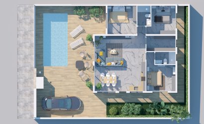 Nieuwbouw Woningen - Villa -
Ciudad Quesada - Golf La Marquesa (Ciudad Quesada)