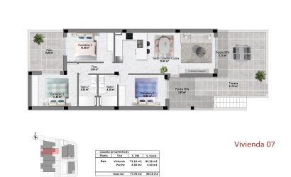 Nieuwbouw Woningen - Bungalow -
Pilar de la Horadada - pueblo