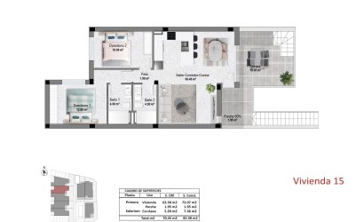 Nieuwbouw Woningen - Bungalow -
Pilar de la Horadada - pueblo
