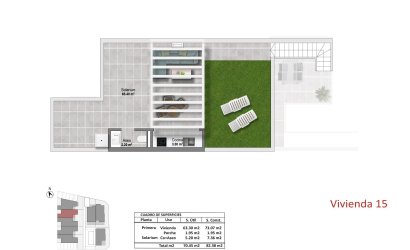 Nieuwbouw Woningen - Bungalow -
Pilar de la Horadada - pueblo