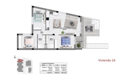 Nieuwbouw Woningen - Bungalow -
Pilar de la Horadada - pueblo