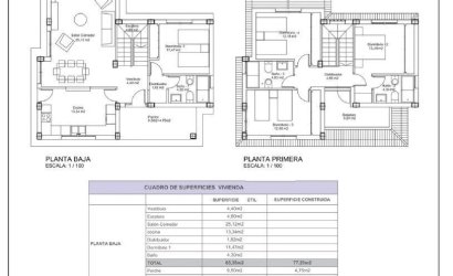 Obra nueva - Villa -
Lorca - Purias