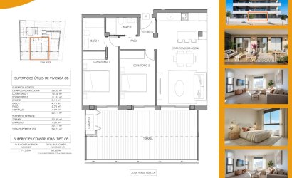 Nieuwbouw Woningen - Apartment -
Benijofar - Pueblo