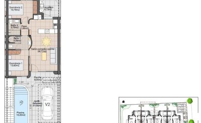 New Build - Bungalow -
Pilar de la Horadada - pueblo