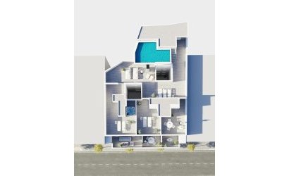 Nouvelle construction - Attique -
Torrevieja - Centro