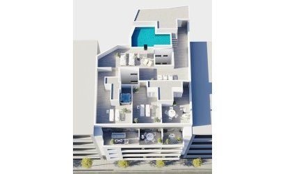 Nieuwbouw Woningen - Penthouse -
Torrevieja - Centro