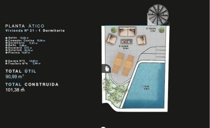 Nieuwbouw Woningen - Penthouse -
Torrevieja - Centro