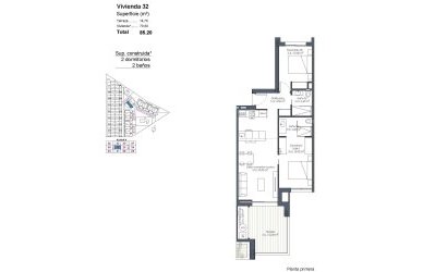 Obra nueva - Apartment -
Los Alcazares - Serena Golf