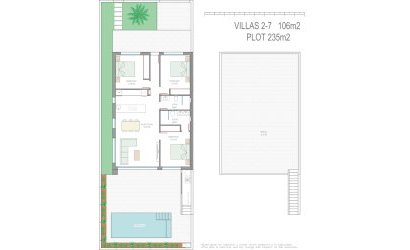 Nieuwbouw Woningen - Villa -
Los Alcazares - Serena Golf