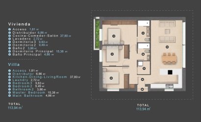 Nieuwbouw Woningen - Villa -
Orihuela Costa - Las Filipinas