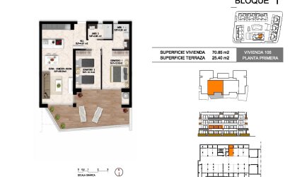 New Build - Apartment -
Orihuela Costa - Los Altos