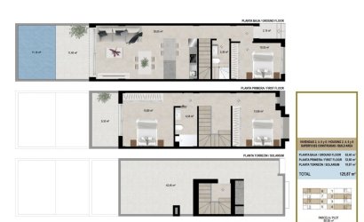 Nieuwbouw Woningen - Town House -
San Javier - pueblo