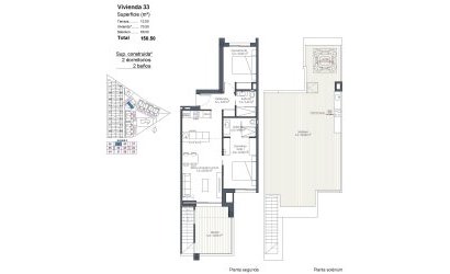 Nieuwbouw Woningen - Penthouse -
Los Alcazares - Serena Golf