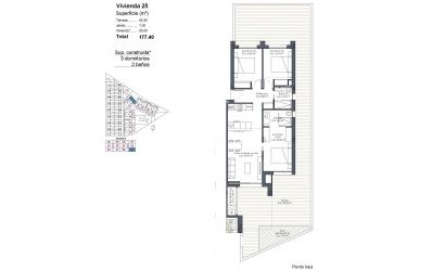 Nieuwbouw Woningen - Apartment -
Los Alcazares - Serena Golf