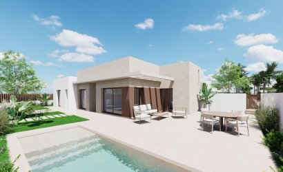 Obra nueva - Villa -
Los Alcazares - Serena Golf