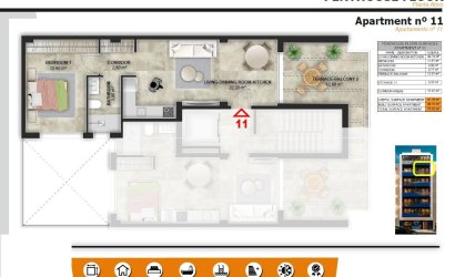 Obra nueva - Ático -
Torrevieja - Playa del Acequión