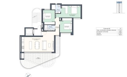 Nieuwbouw Woningen - Penthouse -
Guardamar del Segura - Avenida del Puerto