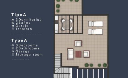 Nieuwbouw Woningen - Top Floor Bungalow -
San Pedro del Pinatar - Los Pinos