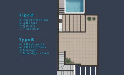 Nieuwbouw Woningen - Top Floor Bungalow -
San Pedro del Pinatar - Los Pinos