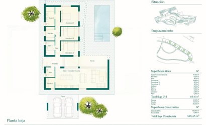 Obra nueva - Villa -
Fuente Álamo - Hacienda del Alamo