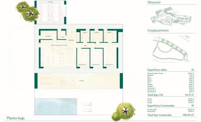 Obra nueva - Villa -
Fuente Álamo - Hacienda del Alamo