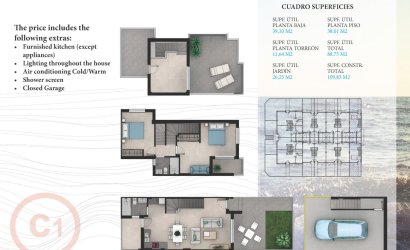 Nouvelle construction - Town House -
La Manga del Mar Menor - La Manga