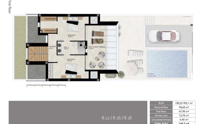 Obra nueva - Town House -
Dolores - Sector 3