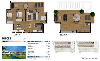 Nieuwbouw Woningen - Penthouse -
Los Alcazares - La Serena Golf