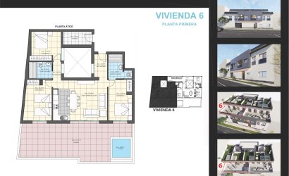 Nieuwbouw Woningen - Penthouse -
Pilar de la Horadada - pueblo