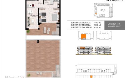 Nieuwbouw Woningen - Penthouse -
Torrevieja - La Siesta