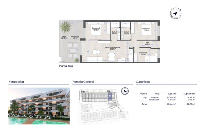 Nieuwbouw Woningen - Apartment -
San Javier - Santiago De La Ribera