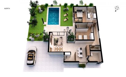 Nieuwbouw Woningen - Villa -
Baños y Mendigo - Altaona Golf